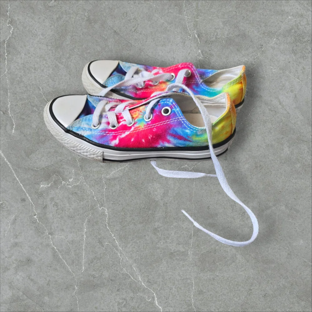 Converse Kids Multicolor Tie-Dye Sneakers